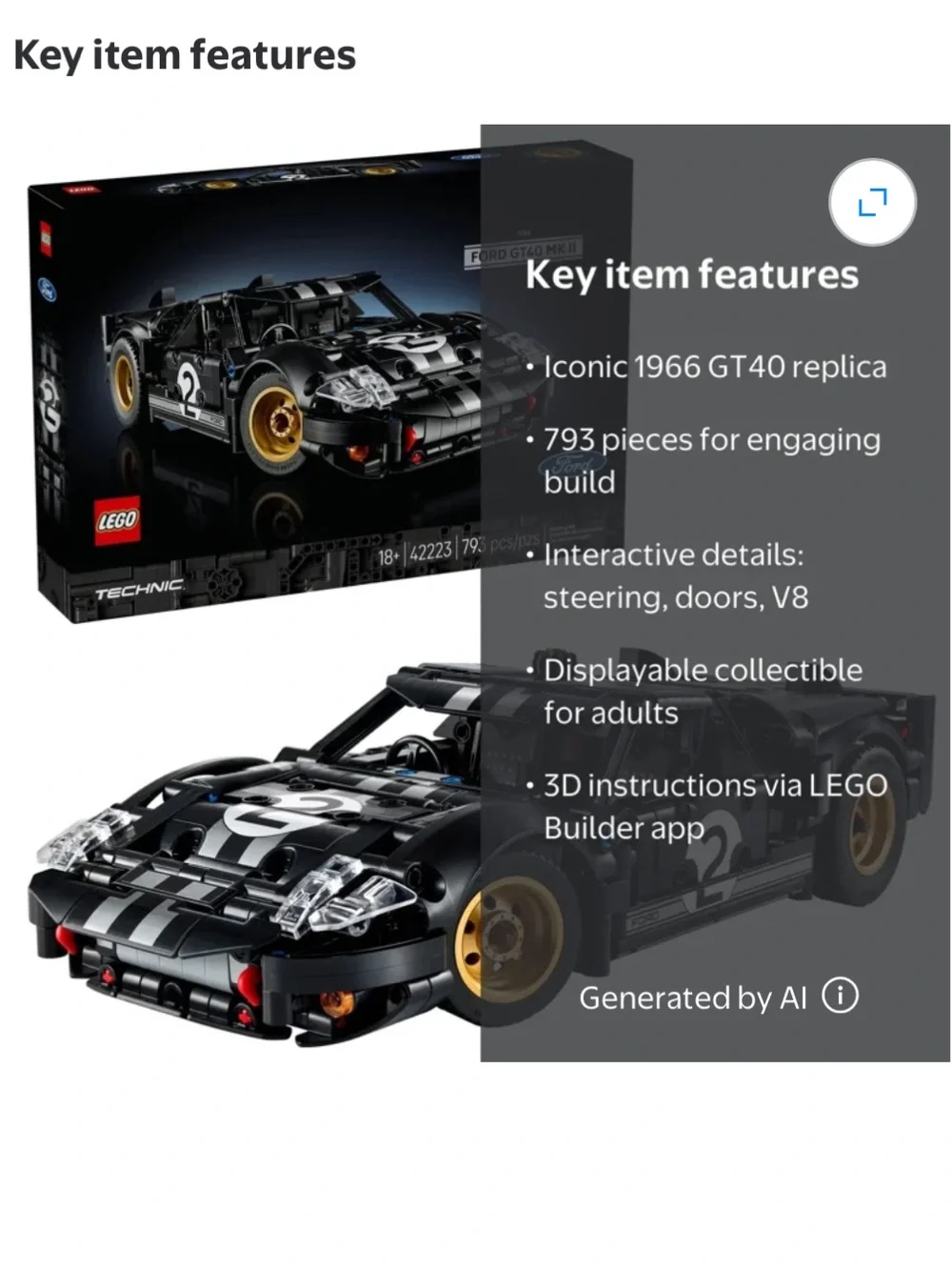Lego built once